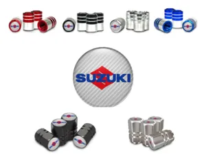 Suzuki Caps Valve Roues Voitures Construction Sport